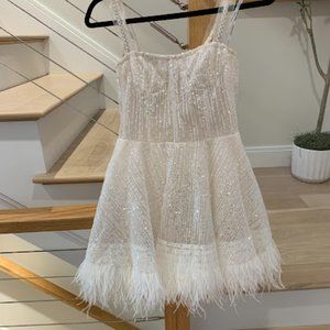 Women's Bronx And Banco Mademoiselle Bridal Mini Dress